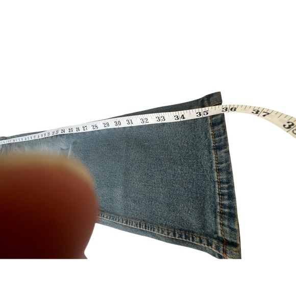 Architect Jean Company 28x30 Blue Stretch Denim Slim Fit Five Pocket Tapered Leg - Picture 8 of 11